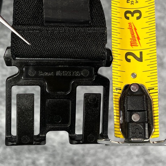 Perry Suspenders USA Men's Heavy Duty Hook On Belt Suspenders 48” Leather Patch - Picture 9 of 12